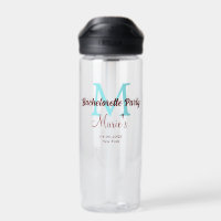 bachelorette party monogram add name date place si