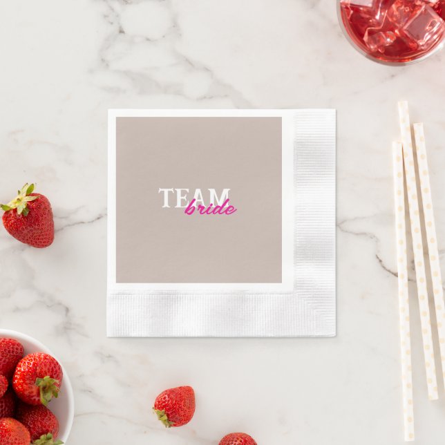 Bachelorette Party Napkins – Fun & Stylish  (Insitu)