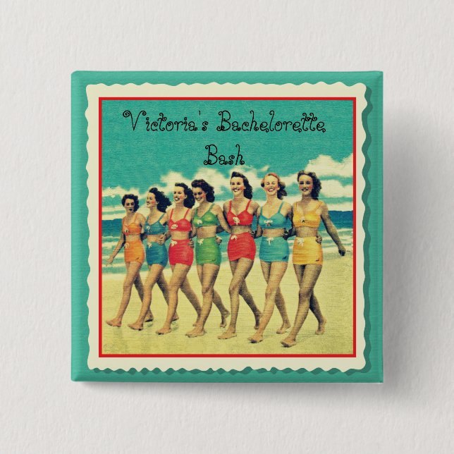 Bachelorette Party Pin Buttons (Front)