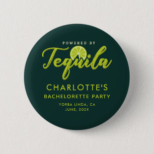 Bachelorette Party Powered by Tequila Keepsake 6 Cm Round Badge