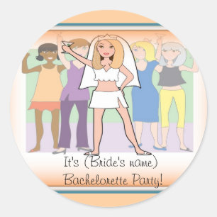 Bachelorette Party Sticker