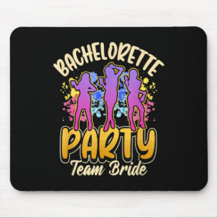 Bachelorette Party Team Bride  Mouse Mat