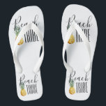 Bachelorette Party Tropical Beach Tribe Trip Flip Flops<br><div class="desc">This design was created through digital art. It may be personalised by clicking the customise button and changing the colour, adding a name, initials or your favourite words. Contact me at colorflowcreations@gmail.com if you with to have this design on another product. Purchase my original abstract acrylic painting for sale at...</div>