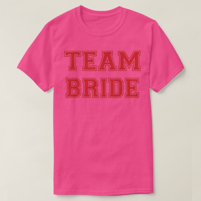 Bachelorette Party Wedding Apparel T-Shirt (Design Front)