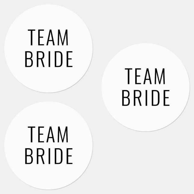 Bachelorette Party Wedding Favour Team Bride (Group)