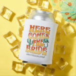 Bachelorette Party Western Cowboy Desert Groovy Can Cooler<br><div class="desc">Step into Adventure with this Desert Theme Bachelorette Party Custom gift! Embrace the allure of the desert as you embark on a one-of-a-kind bachelorette party. This exclusive collection of custom merchandise captures the essence of the desert theme, infusing it with style and sophistication to create lasting memories of your bach...</div>