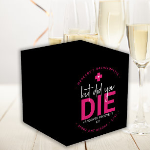 Bachelorette Personalised But Did You Die Hangover Favour Box