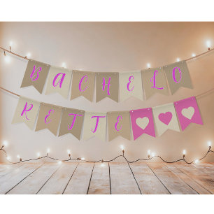 Bachelorette Pink Party Bunting