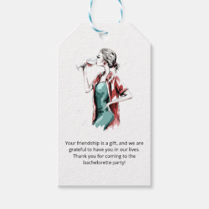 Bachelorette Thank You Gift Tags