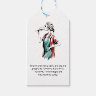 Bachelorette Thank You Gift Tags
