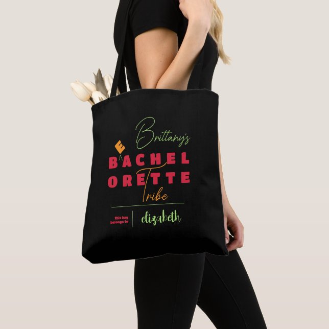 Bachelorette Tribe Tote Bag (Close Up)