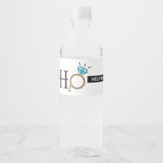 Bachelorette Water Bottle Label, Hangover Helper Label