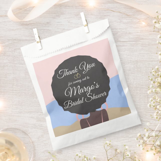 Bachelorette Weekend Beach Bridal Shower Favour Bags (Clipped)