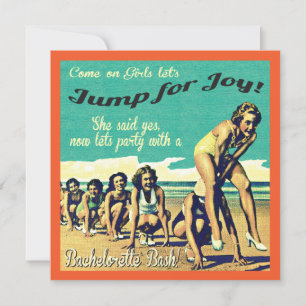 Bachelorette Weekend Getaway Party Invitations