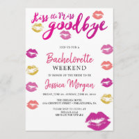 Bachelorette Weekend Itinerary Kiss The Miss
