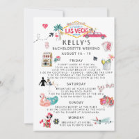 Bachelorette Weekend Itinerary | Las Vegas