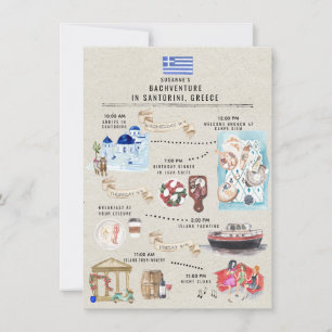 Bachelorette Weekend Itinerary   Santorini Greece