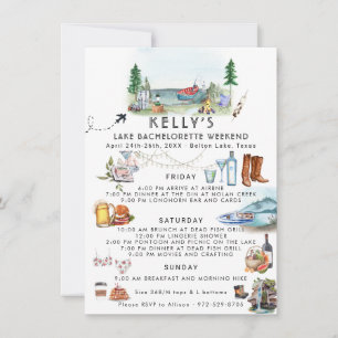 Bachelorette Weekend Itinerary Summer Camp