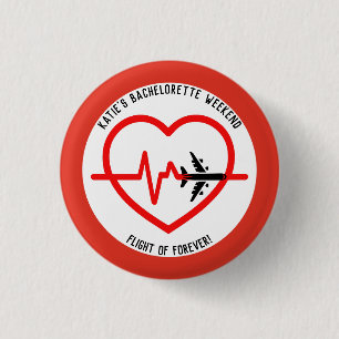 Bachelorette Weekend Party Favour Personalised 3 Cm Round Badge