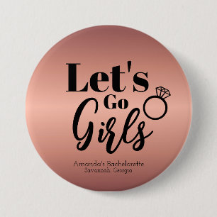 Bachelorette Weekend Party Favour Personalised 7.5 Cm Round Badge