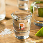 Bachelorette Weekend Party Favour Personalised Sho Shot Glass<br><div class="desc">Thank your best girls for standing by your side with these unique shot glasses. The perfect bachelorette shot glass for your weekend desert party! Our glasses are the perfect way for your crew to get all the attention everywhere you and your gals go! Add your custom wording to this design...</div>