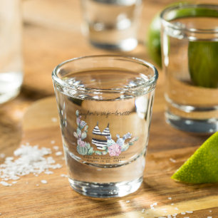 Bachelorette Weekend Party Favour Personalised Sho Shot Glass