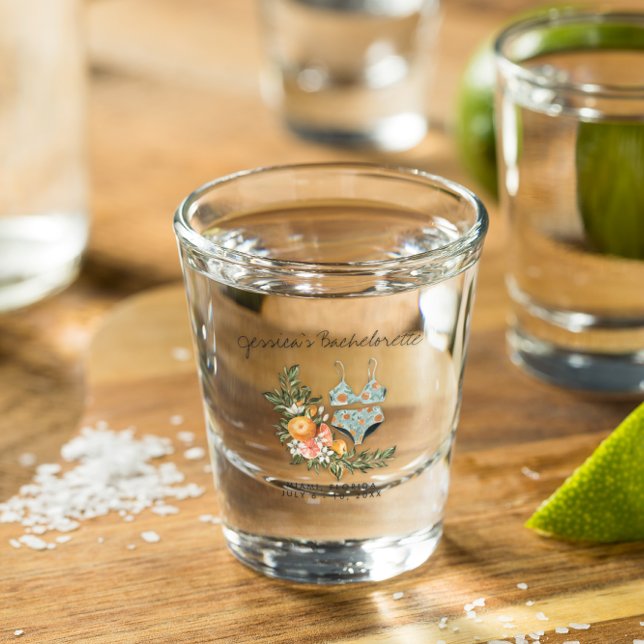 Bachelorette Weekend Party Favour Personalised Shot Glass (Creator Uploaded)