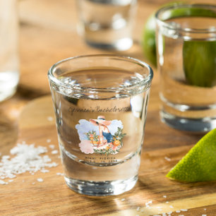 Bachelorette Weekend Party Favour Personalised Shot Glass