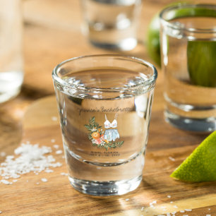 Bachelorette Weekend Party Favour Personalised Shot Glass