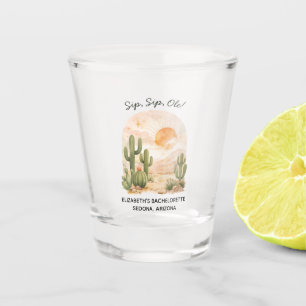Bachelorette Weekend Party Favour Personalised Shot Glass