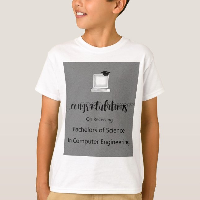 Bachelors of Science in Computer Engineering T-Shirt (Front)