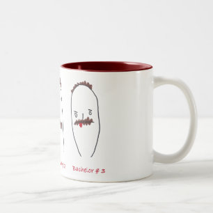 Bachelors One, Two or Three Two-Tone Coffee Mug