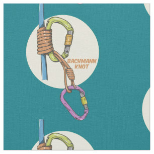 Bachmann hitch rock climbing fabric