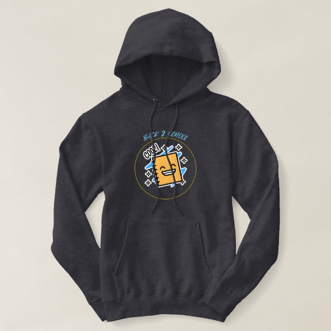 Back 2 School Cool School Beginnning T-shirt Hoodie (Design Front)