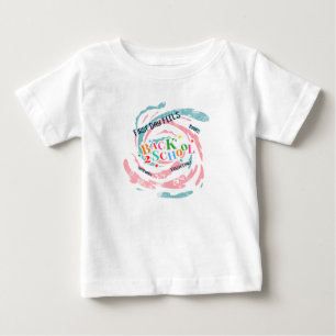 Back 2 School First Day Feels Books Homework Fresh Baby T-Shirt