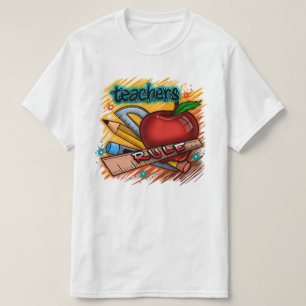 Back 2 School Teachers Rule T-Shirt