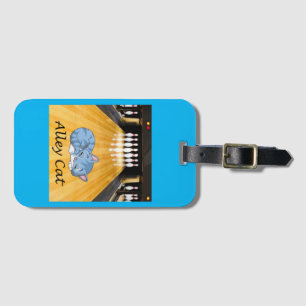 Back Alley Cat is Tagged Luggage Tag