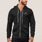 Back And Front Print Business Company Logo Men's Hoodie (Front)