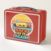 Back At It Again Funny Pencil School Design