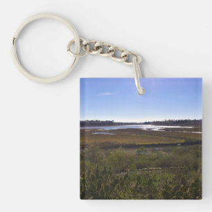 Back Bay, Newport Beach, California Key Ring