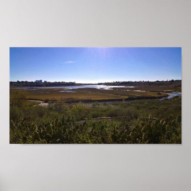 Back Bay, Newport Beach, California Poster (Front)