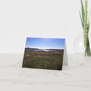 Back Bay, Newport Beach, California Thank You Card