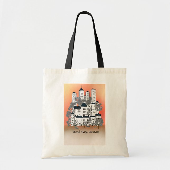 Back Bay skyline  Tote Bag (Front)