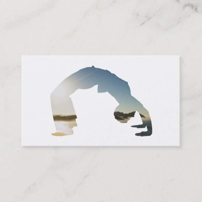 back bend exposure loyalty program card (Front)