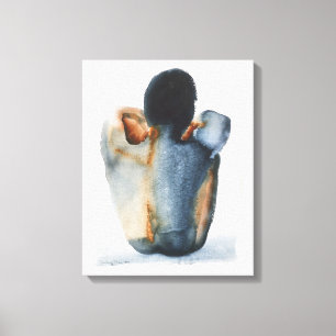 Back Canvas Print