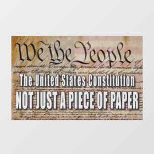 Back Cling Window Decal