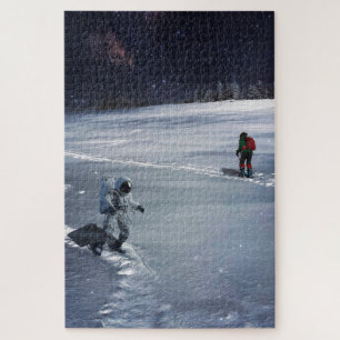 Back Country Ski Puzzle