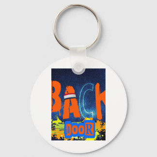 “back Door Chemistry” Design Chiffon Top  Key Ring