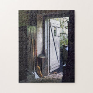 Back Door of Shop Jigsaw Puzzle
