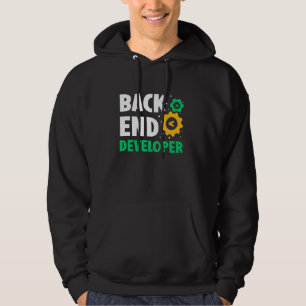 Back End Developer Code Coder Programmer Sayings C Hoodie